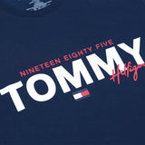 TOMMY HILFIGER LOGO CREW NECK T-SHIRTS WHITE 09T3954