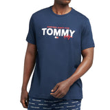 TOMMY HILFIGER LOGO CREW NECK T-SHIRTS MINERAL 09T3954