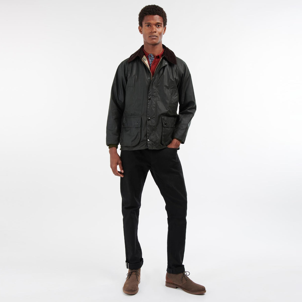 K*ン様 Barbour Bedale wax jacket MWX0018 Buy Bedale® Waxed Jacket for USD 415.00 | BARBOUR_US