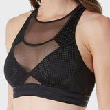 CALVIN KLEIN Mixed Mesh Racerback Bralette QF4490