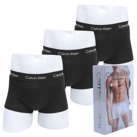CALVIN KLEIN Cotton Stretch Low Rise Trunk 3-Pack NB2614-001
