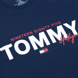 TOMMY HILFIGER LOGO CREW NECK T-SHIRTS MINERAL 09T3954
