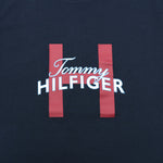 TOMMY HILFIGER H LOGO LETTER T-SHIRTS GREY 09T4161