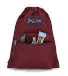 JanSport DRAW SACK - RUSSET RED