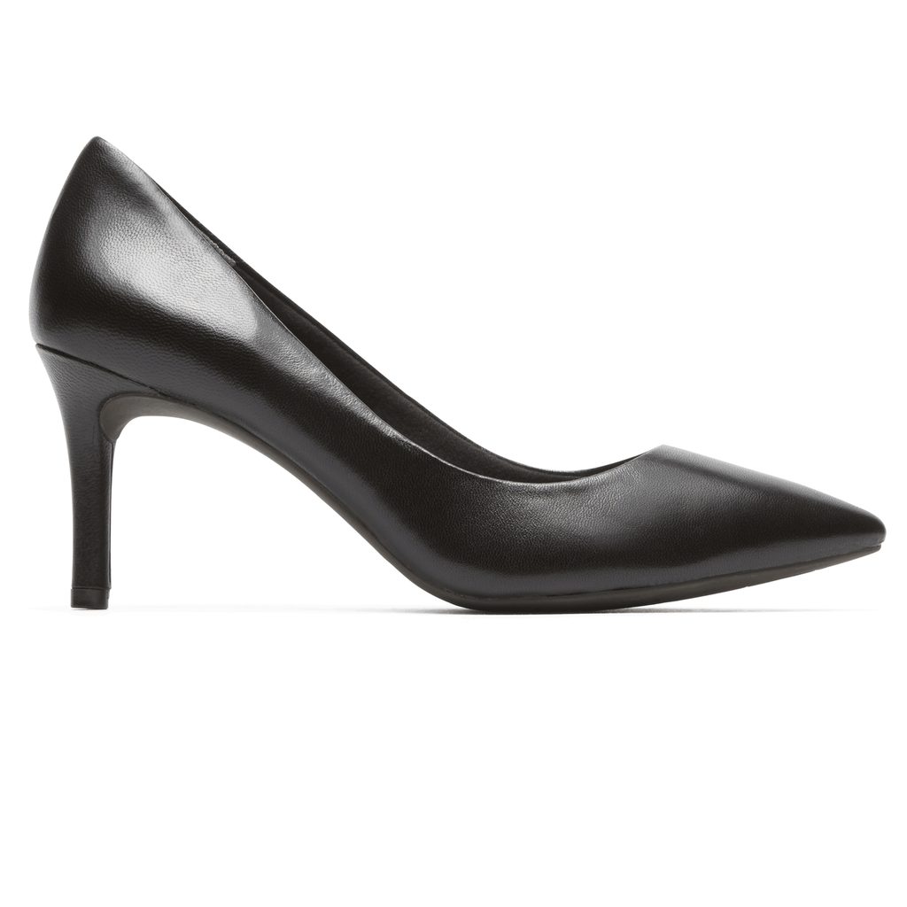 Plain Ladies Black Heel Shoes, Size: 8 at Rs 250/pair in Kolkata | ID:  23389873297