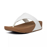 fitflop LULU LEATHER TOEPOST WHITE I88-024